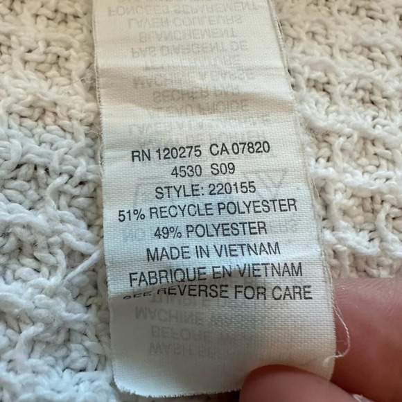 Brooks Equilibrium Technology Women’s size large White and blue running tank top - Picture 8 of 8